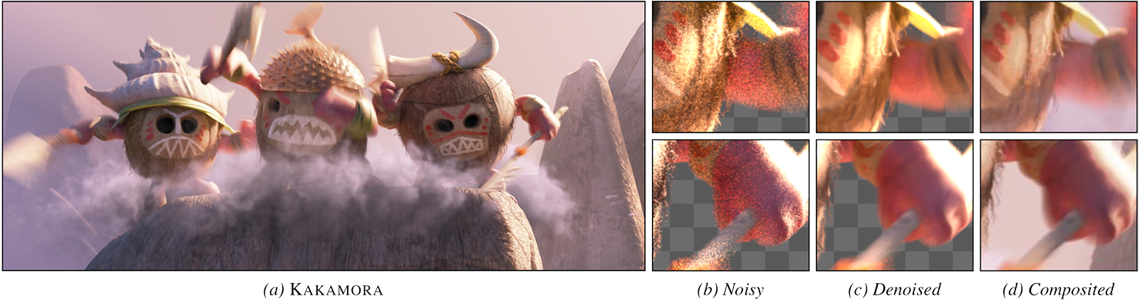 Denoising Deep Monte Carlo Renderings - teaser